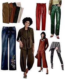 Loose pants, slim jeans, flowing design; pants for everyone in 2019
